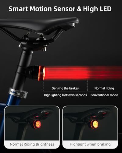 Rockbros smart sensor rear taillight — photo 3
