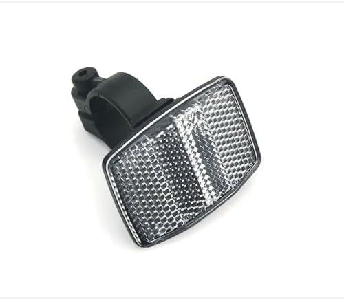 White front handlebar reflector 25.4 mm