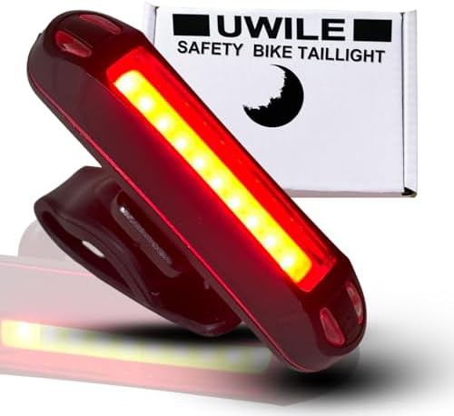 Red and white flexible mount taillight