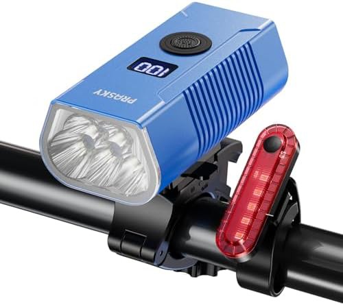 Navy Blue Aluminum Alloy USB-C Headlight