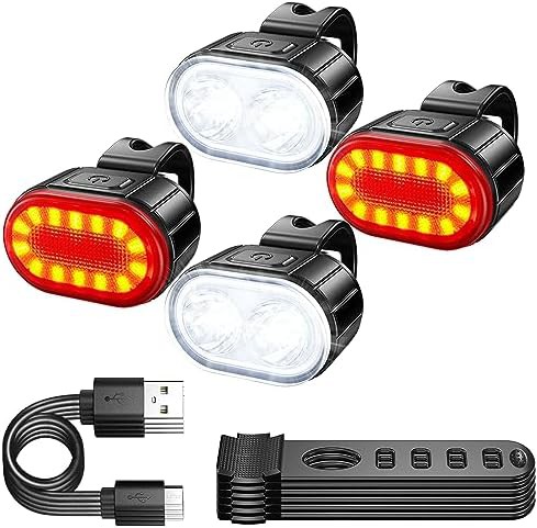 Minimalist USB Rechargeable Bicycle Light