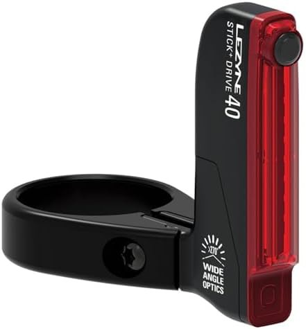 Aluminum stick drive mountain bike taillight