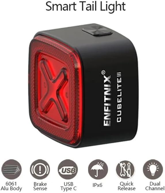 Cubelite III smart bike taillight — photo 4