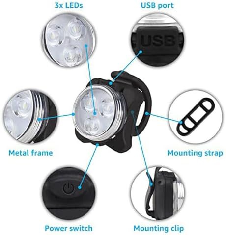 Three led aluminum tail clip light — photo 3