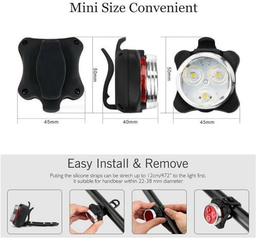 Three led aluminum tail clip light — photo 4