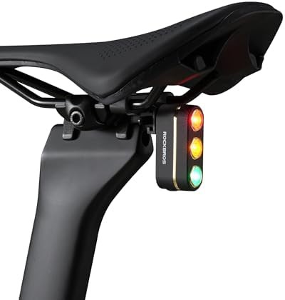 Brake sensing rechargeable red taillight
