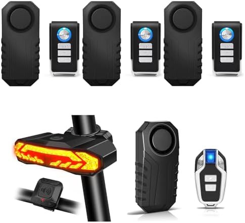 Loud Alarm Tail Light with Turn Signals