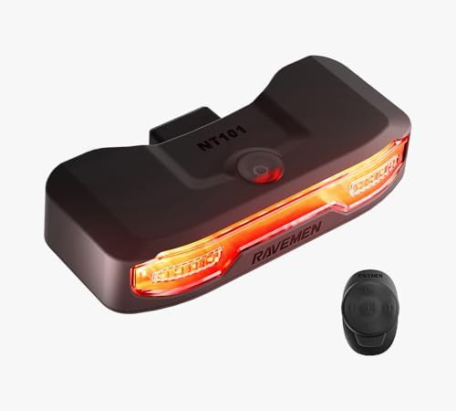 Turn signal brake detection bike taillight