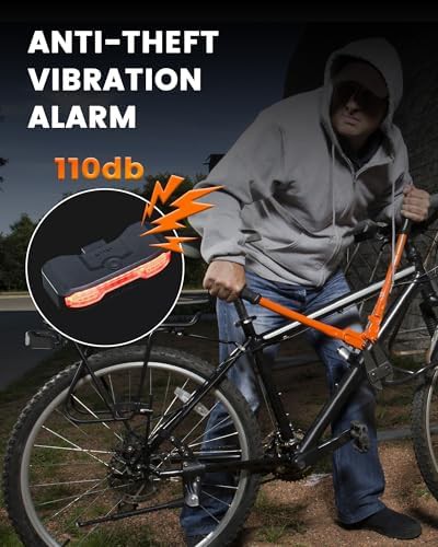 Turn signal brake detection bike taillight — photo 3