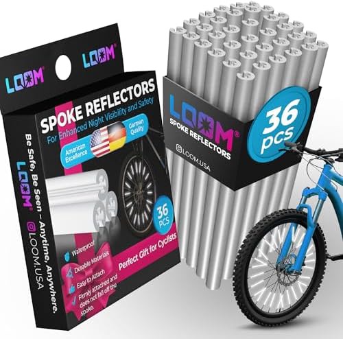 Thirty Six Piece Bike Spoke Reflector Set