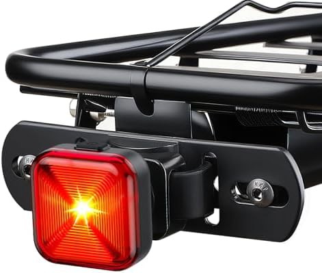 Rear Bike Rack Mounting Safety Light