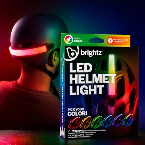Color Changing RGB Helmet Light Strip