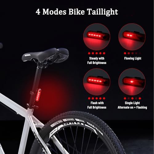 Rechargeable Headlight and Taillight Set — photo 4
