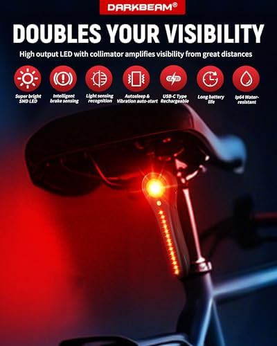 Darkbeam smart sensor ip64 taillight — photo 5