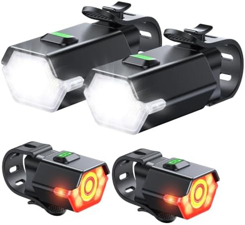Seven LED side light headlight set