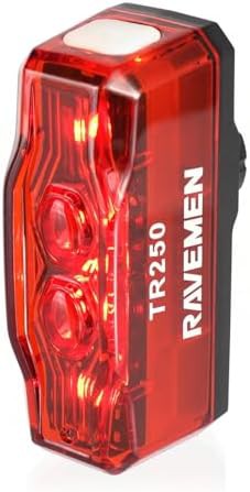 Brake sensing daytime running bike taillight