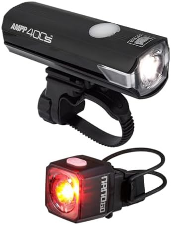 Rechargeable Front and Rear Light Set