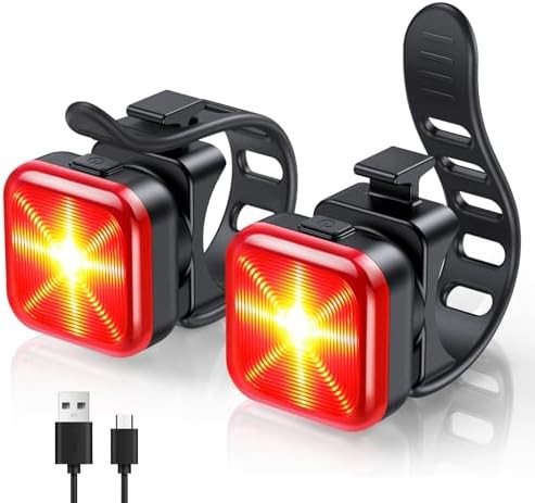 Five mode red safety light set