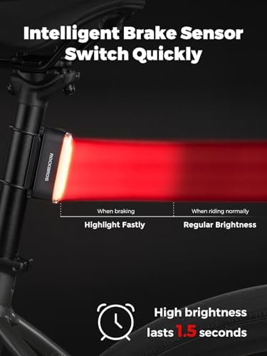 Magnetic rechargeable ipx6 safety taillight — photo 4