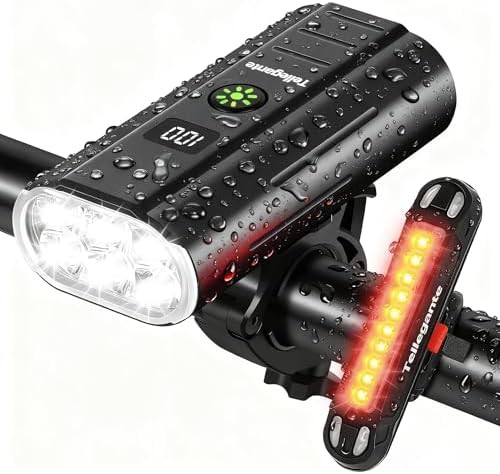 Six LED High Lumen Rechargeable Headlight