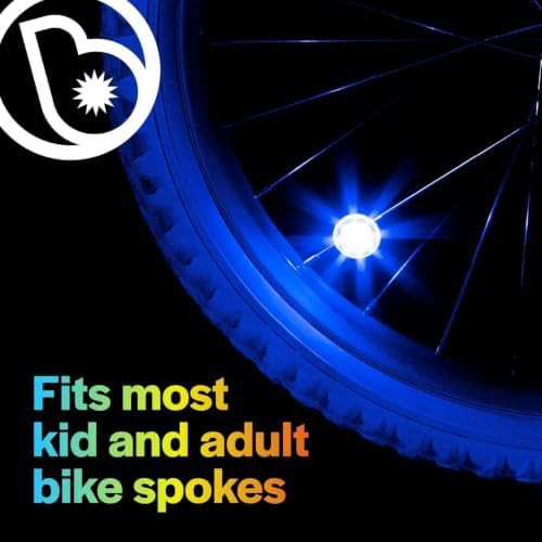 Blue Mini Clip On Spoke Lights — photo 4