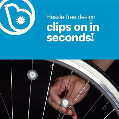 Blue Mini Clip On Spoke Lights — photo 5