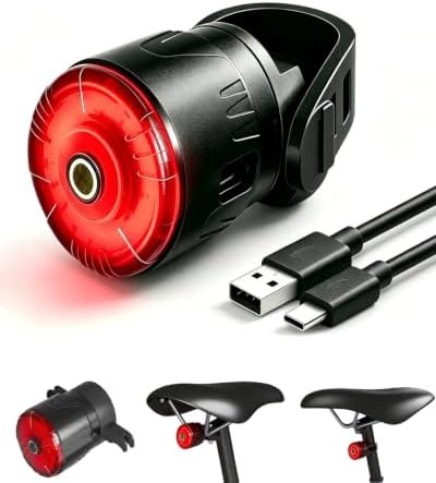 Six Mode Rechargeable Rear Tail Light